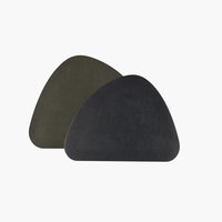 Black, Olive green